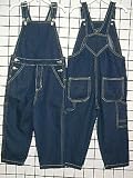 Toddler Sizes 2T/3T/4T Denim Bib Overall