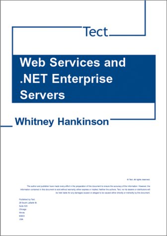 Image of: Web Services and .NET Enterprise Servers