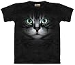 Cat Emerald Eyes The Mountain Tee Shirt