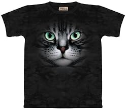 Cat Emerald Eyes The Mountain Tee Shirt