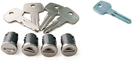 New Lock Cores For Yakima; Keyed Alike. Available in 2, 4, 6, 8, 10 & 12 packs. Fits all Yakima Roof racks, Bike Racks, Ski & Cargo Boxes