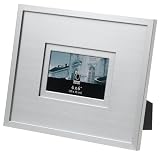Umbra 306184-008 Sera 4 by 6-Inch Frame, Brushed Metal