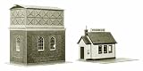Superquick Water Tower & Weighbridge - 1/72 OO/HO - Card Model Kit
