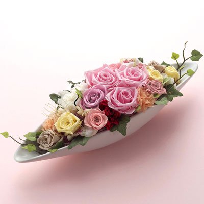【日比谷花壇】プリザーブドフラワー「ベアーレ」