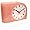 Westclox 1950 Big Ben Moonbeam Pink Alarm Clock Image #1