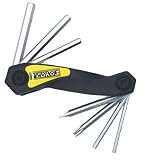 Pedro's Folding Hex Bicycle Wrench Set with Torx 25 by Pedro's