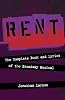 Rent: The Complete Book and Lyrics of the Broadway Musical (Applause Books)
