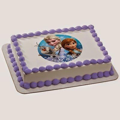 2" Cupcake (12 Per Sheet) - Disney Frozen Olaf Elsa and Anna - Edible Cake or Cupcake Topper - D4976