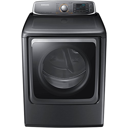 ''Samsung DV56H9000GP 9.5 Cu. Ft. Gas Steam Dryer with Drying Rack