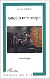 Revue Editions L'Harmattan  / Paroles et musique (1CD audio)