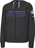 Los Angeles Kings -Black- Women's Dazzle Trim Hooded Sweatshirt