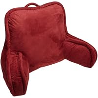 Brentwood Faux Suede Bedrest, Mulberry