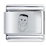 Frankenstein Christmas Italian Charms Bracelet Link