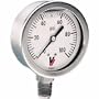 Valley Instrument Grade A Stem Mount 2 1/2in. Glycerin Filled Gauge - 0-160 PSI