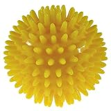 Igel Ball Noppenball Massageball gelb, ø 8 cm
