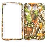 HTC Desire HD/Inspire Green Leaves CAMO CAMOUFLAGE HUNTER HARD PROTECTOR CO ....