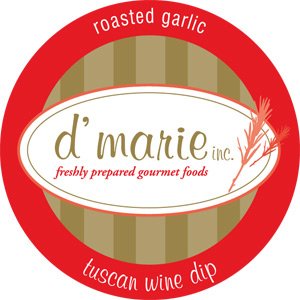 Roasted Garlic elegant gourmet dip mix in small capsule Tuscan Wine Dip by DM