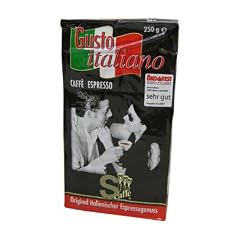 Caffe Espresso Gusto italiano gemahlen 250g