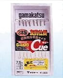 がまかつ(Gamakatsu) G・ハードCue友仕掛 3本錨 8組入 茶 釣8号ハリス1.2 13032