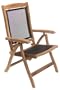 Astonica 50107903 Teak & Sling Folding Chair