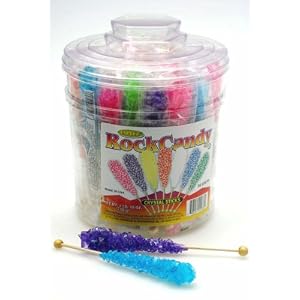 Rock Candy Crystal Sticks (Pack of 36) by 