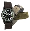 Smith & Wesson Men's SWW-1464-BLK Military Multi Canvas Straps Watch