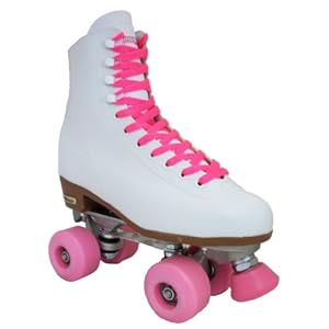 Chicago Outdoor Skates - Chicago Starter White - Pink Outdoor Wheels