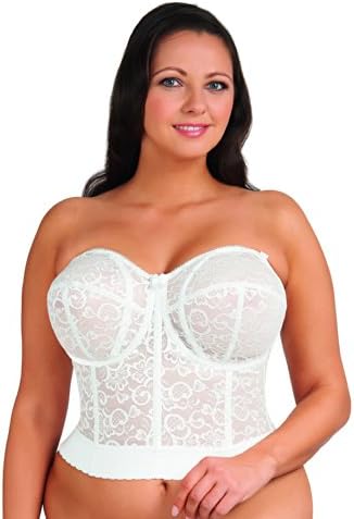 Goddess Women's Lace Bustier Bra  #GD0689