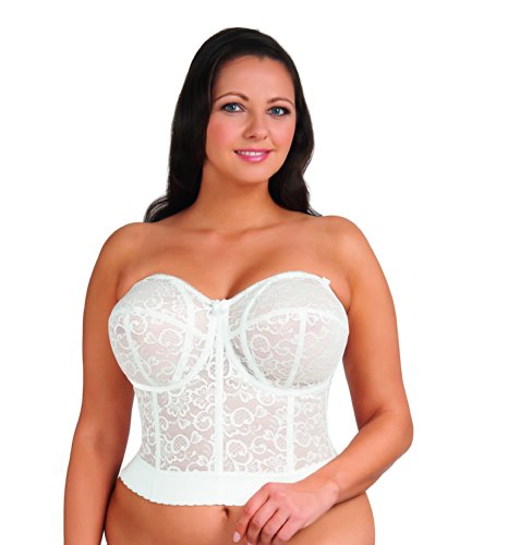 Goddess Women's Lace Bustier Bra  #GD0689