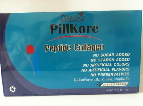 Pillkore Peptide Collagen No Starch No Preservatives Reduce Wrinkles