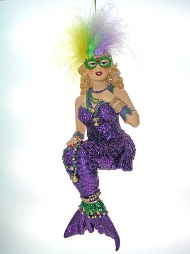 December Diamonds Etouffee Mardi Gras Drag Queen Ornament