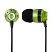 Skullcandy (Product Out Of Date, Newer Version Available) INK'D Earbuds (Green)