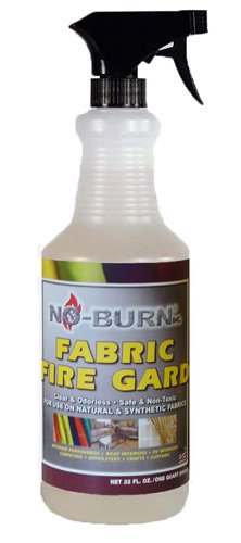 No-Burn Fabric Fire Gard Spray,  32-Ounce