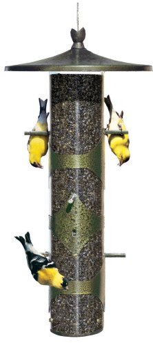 Childrens Toyshop  Outdoor Living : Birdscapes® 736 Upside Down Goldfinch Feeder, 3 lb capacity