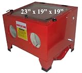 80psi Abrasive Sandblaster Cabinet 5cfm Tabletop