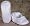 Girls Satin Shoe with Celtic Cross and Rosette, 00