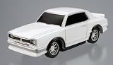 マイクロラジカン ニッサン スカイライン 2000GT-R ホワイト 49MHz