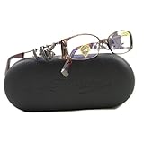 AUTHENTIC ED HARDY EYEGLASSES EHO 708 BROWN OPTICAL RX TATOO