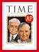 George and John Hartford / TIME Cover: November 13, 1950, Art Poster by TIME Magazine