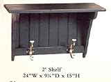 Shelf - 2 foot primitive plum