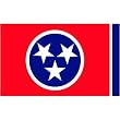 Tennessee Flag 2ft x 3ft Nylon