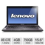 www.allcomputerdeals.com: lenovo IdeaPad Z575 (12992AU) AMD A-Series Quad-Core 15.6 Notebook w/4GB RAM, 750GB HDD Laptops