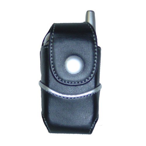 Sharp Z-800 Premium Quality Cell Phone Pouch Case - Includes TWO Bonus Charm Holders - Image Accessories Brand