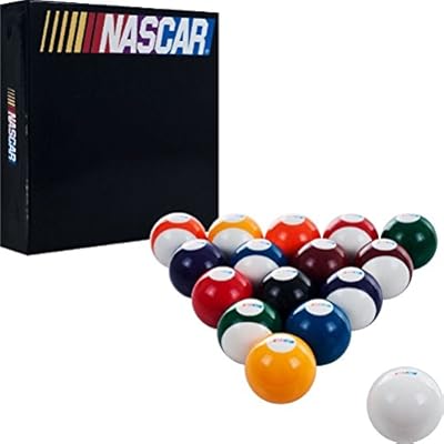 NASCAR Billiard Balls - Set of 16 Balls