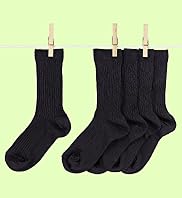 5 Pairs of Short Ribbed School Socks