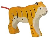 Holztiger Standing Tiger Wooden FigureIMAGE