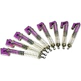 MSR4 Shock Set w / Piggyback, Purple: S21, S25 - B0006O47ZE