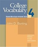 College Vocabulary: Book 4 (English for Academic Success)