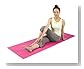 Lucky West(ラッキーウエスト) ヨガマット ピンク LEX-918PK