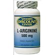L-Arginine 500mg by Vitamin Discount Center - 200 Vegetarian Caps L-Arginine 500mg by Vitamin Discount Center - 200 Vegetarian Caps